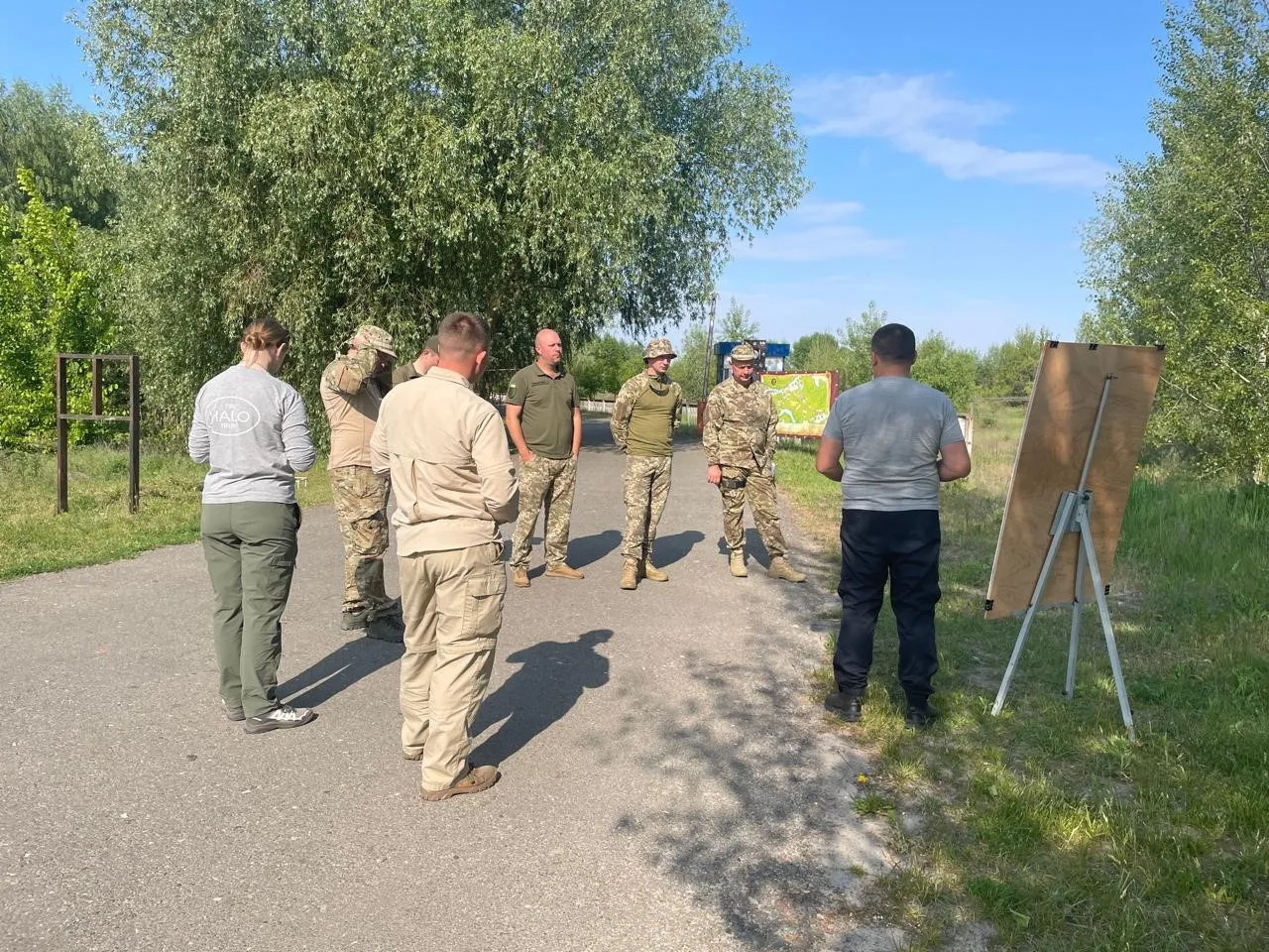 Inspection of the territories of the Kyiv region